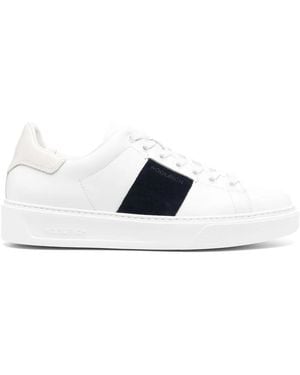 Woolrich Leather Low-Top Trainers - White