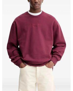Levi's Sudadera Bordada - Rojo