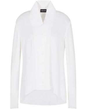 Giorgio Armani Button-Down Blouse - White