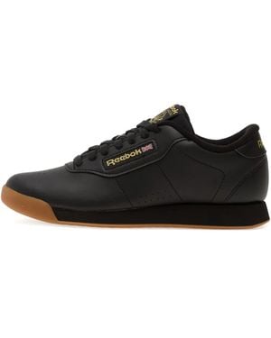Reebok Princess Lace-Up Sneakers - Black