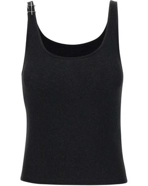 HELIOT EMIL Hardware-Detailing Tank Top - Black