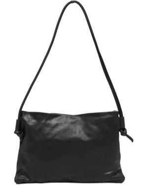 SOMMET Sac Porté Épaule Frida En Cuir - Noir