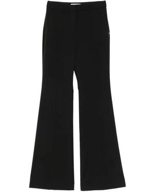 Sportmax Tailored Flared Trousers - Black