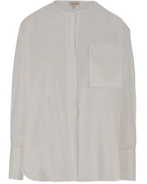 HER SHIRT HER DRESS Klassisches Hemd - Grau