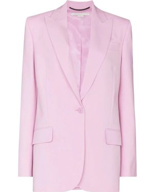 Stella McCartney Peak Lapel Blazer - Pink
