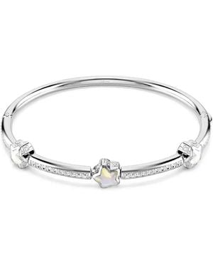 Swarovski Chroma Star-Charm Bangle Bracelet - Natural