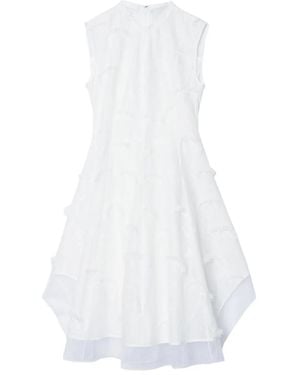 3.1 Phillip Lim Gelaagde Verfraaide Jurk - Wit