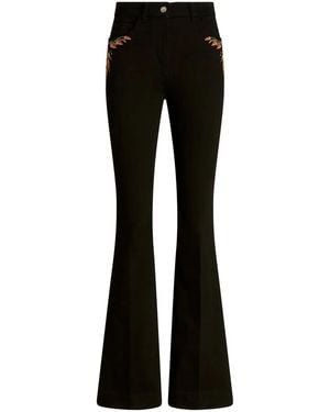 Etro Flared Jeans - Negro