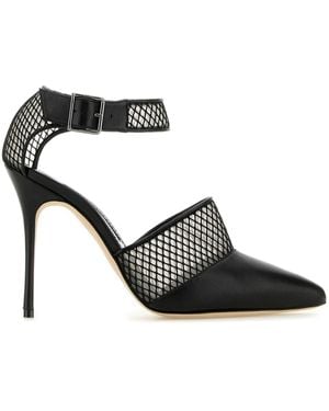 Manolo Blahnik Pumps Jatelah 105Mm - Nero