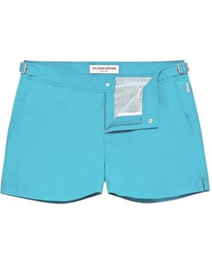 Orlebar Brown Short De Bain Springer - Bleu
