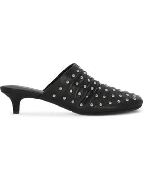 Ash Eloise Mules - Black