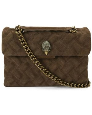 Kurt Geiger Leather Kensington Bag - Brown
