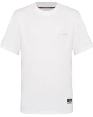 Evisu ロゴ Tシャツ - ホワイト
