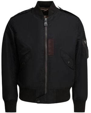 Buzz Rickson's Zip Bomber Coat - Black
