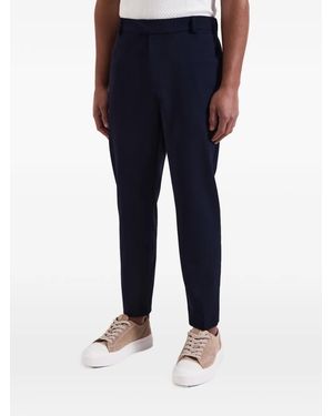 Mauvais Belt-Loops Tapered Pants - Blue