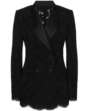 Dolce & Gabbana Coats & Jackets - Black