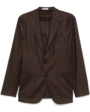 Boglioli Single-Breasted Blazer - Brown