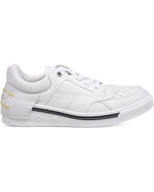 Fendi Fender Sneakers Mit Perforationen - Weiß