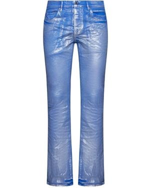 Purple Brand Foil Flare - Blue