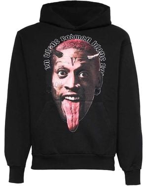 Vlone(GOAT) Maxi-Print Hoodie - Black