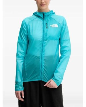 The North Face Performance Jack Met Capuchon En Rits - Blauw