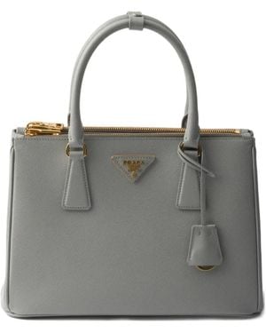 Prada Medium Galleria Tote Bag - Grey