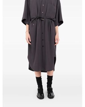 Societe Anonyme Shirt Midi Dress - Black