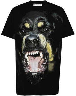 Givenchy Rottweiler Tシャツ - ブラック