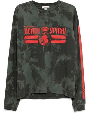Stain Shade T-Shirt Con Logo - Verde