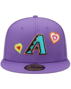 KTZ Mlb Arizona Diamondbacks Baseball Cap - Purple