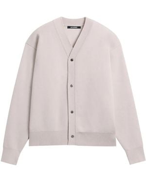 Jacquemus Le Cardigan Boutonne Cardigan - Natur