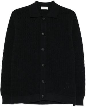 Paolo Pecora Geknöpfter Cardigan - Schwarz