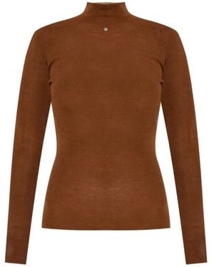 Versace Turtleneck Sweater - Brown