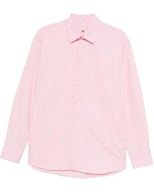sunflower Long-Sleeve Shirt - Pink