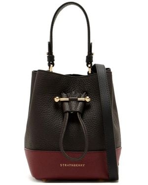 Strathberry Bolso Bombonera Lana Osette - Negro