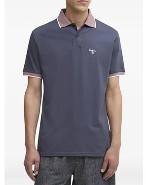 Barbour Cornsay Short-Sleeved Polo Shirt - Blue