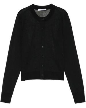 Cecilie Bahnsen Cardigan Mit Schleife - Schwarz