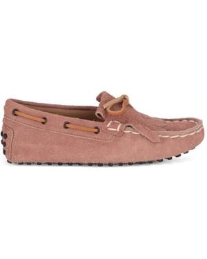 Tod's Fringed Gommino Loafers - Pink