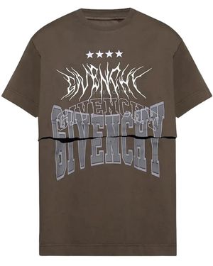 Givenchy Layered Cotton T-Shirt - Multicolour