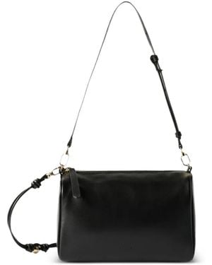 Furla Mini Talia Leather Cross Body Bag - Black