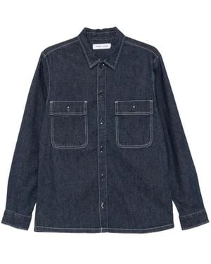 Samsøe & Samsøe Patch-Pocket Shirt - Blue