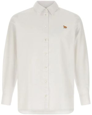 Maison Kitsuné Baby Fox Casual Shirt - White