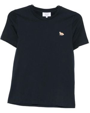 Maison Kitsuné ベイビーフォックス Tシャツ - ブラック