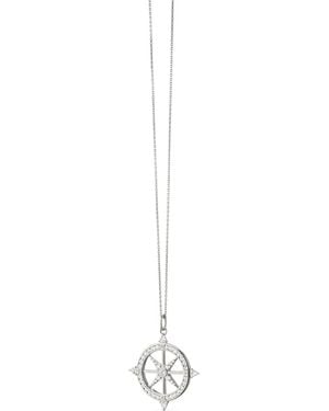 Monica Rich Kosann Windrose-Pendant Necklaces - White