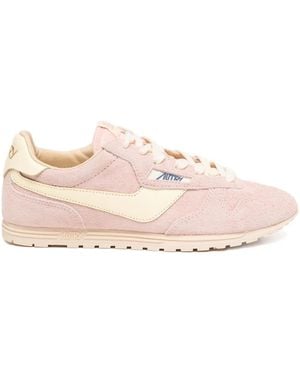 Autry Windspin Low-Top Trainers - Pink