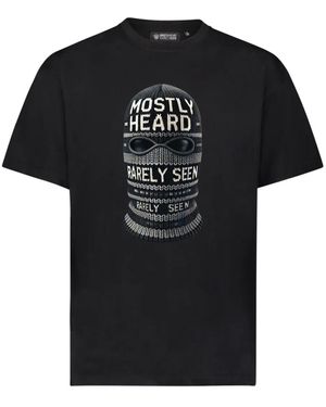 Mostly Heard Rarely Seen T-Shirt Ski Mask - Nero