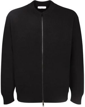 Daniele Fiesoli Zip-Up Knitted Cardigan - Black