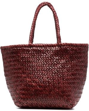 Dragon Diffusion Grace Basket Small Tote Bag - Red