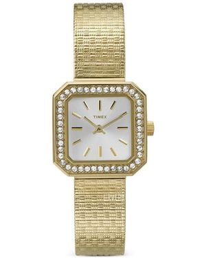 Timex Crystal-Embellishment 25Mm Watch - Metallic