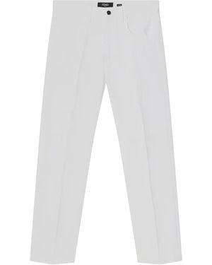Fendi Regular Jeans - White